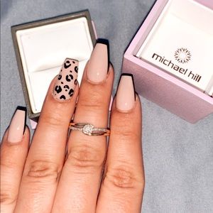 Michael Hill 10KT engagement/promise Ring- Size 7